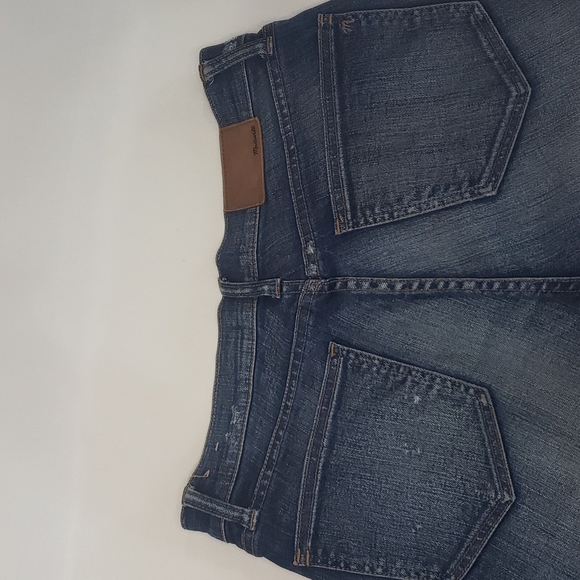 NWOT MADEWELL Skinny Skinny Mid Rise Lightly Distressed Tall Long - Picture 6 of 9